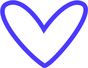 medium purple heart